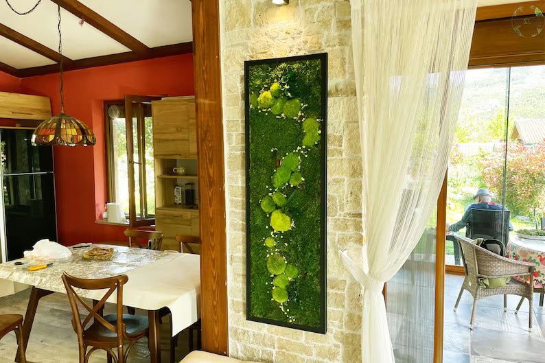 Nature's Tapestry Moss Art