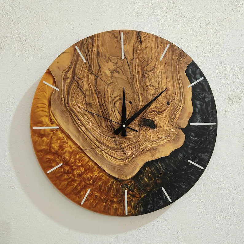 Enigmatic Epoxy Time Clock